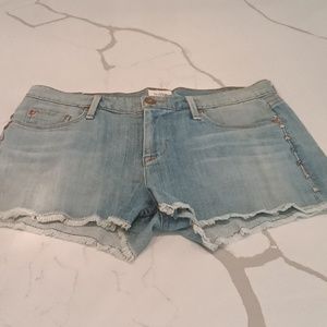 Hudson. Denim Sorts. Stud Detail. Never Worn. Size 28. Mid Rise.